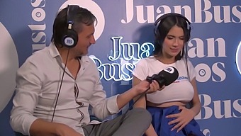 Pregnant Ambarprada Uses Sex Machine For Female Orgasm